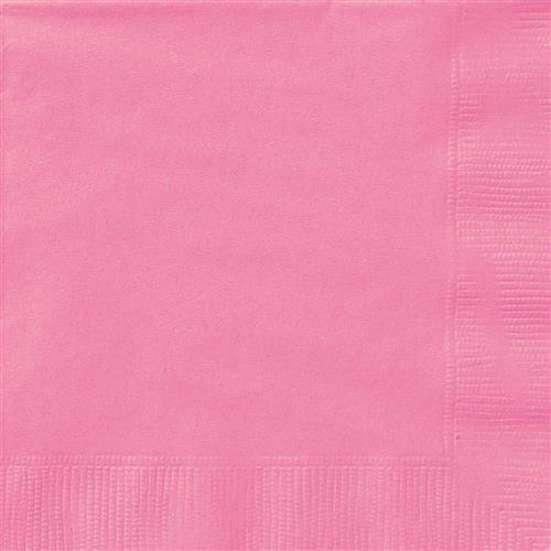 Servetten roze 'Hot Pink' 20st
