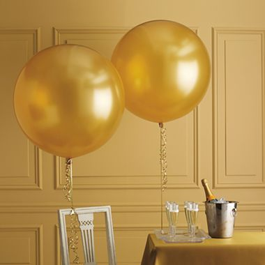 Helium ballon XXL metallic kleuren 3