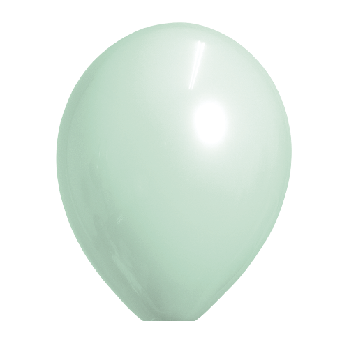 Ballonnen mint groen standaard 10 stuks