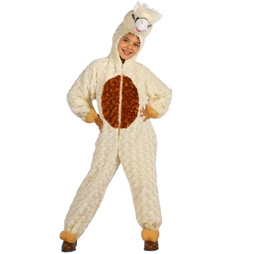 Alpaca kostuum kind 116/128