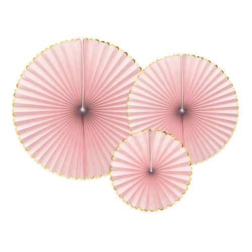 Rozetten Yummy light pink 3st