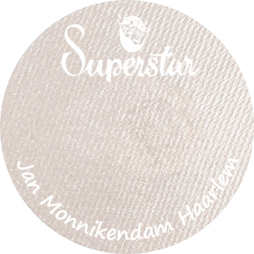 140 waterschmink Superstar glans zilver/wit 16gram