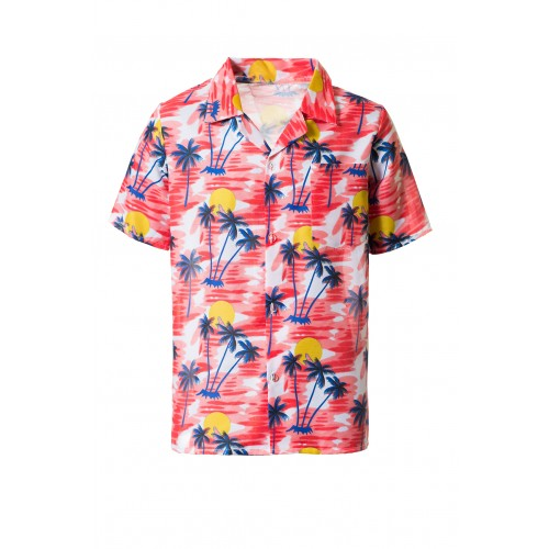 Hawaii blouse rood