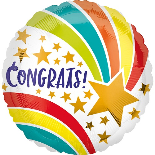 Folieballon congrats!