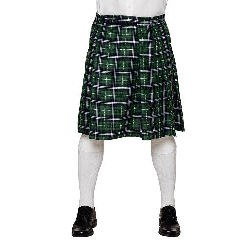 Schotse kilt groen