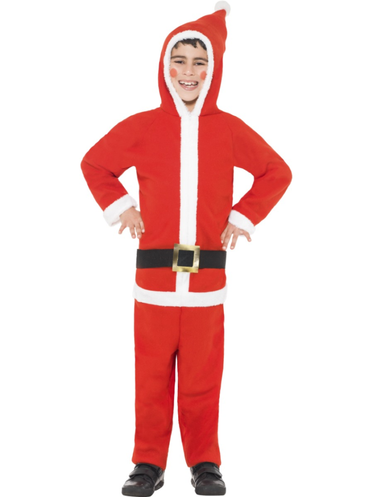 Kerstman onesie kids - Large