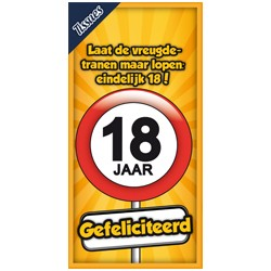 Tissuebox 18 jaar