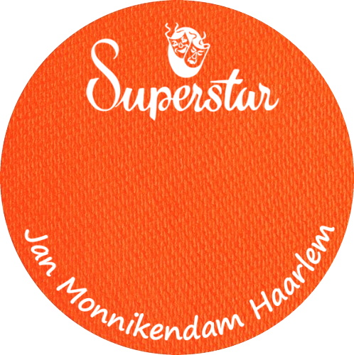 033 waterschmink Superstar helder oranje