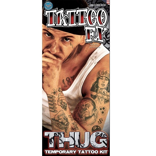 Tatoeage set Thug 13-dlg