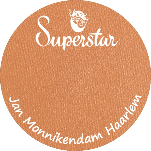 512 waterschmink Superstar door zon gebruinde blanke huidskleur