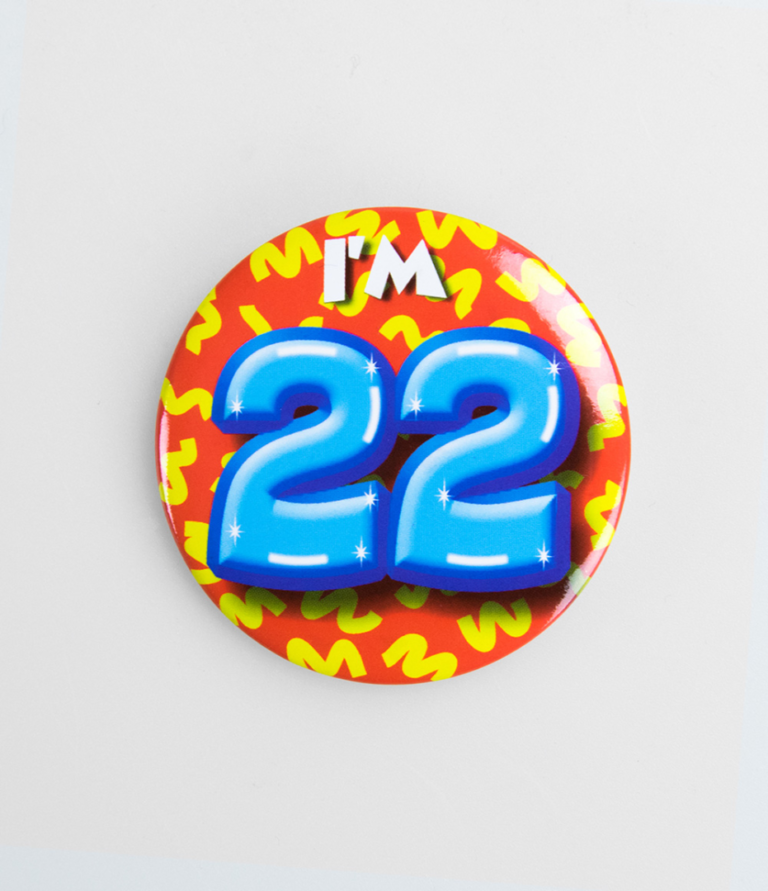 Button 22 jaar