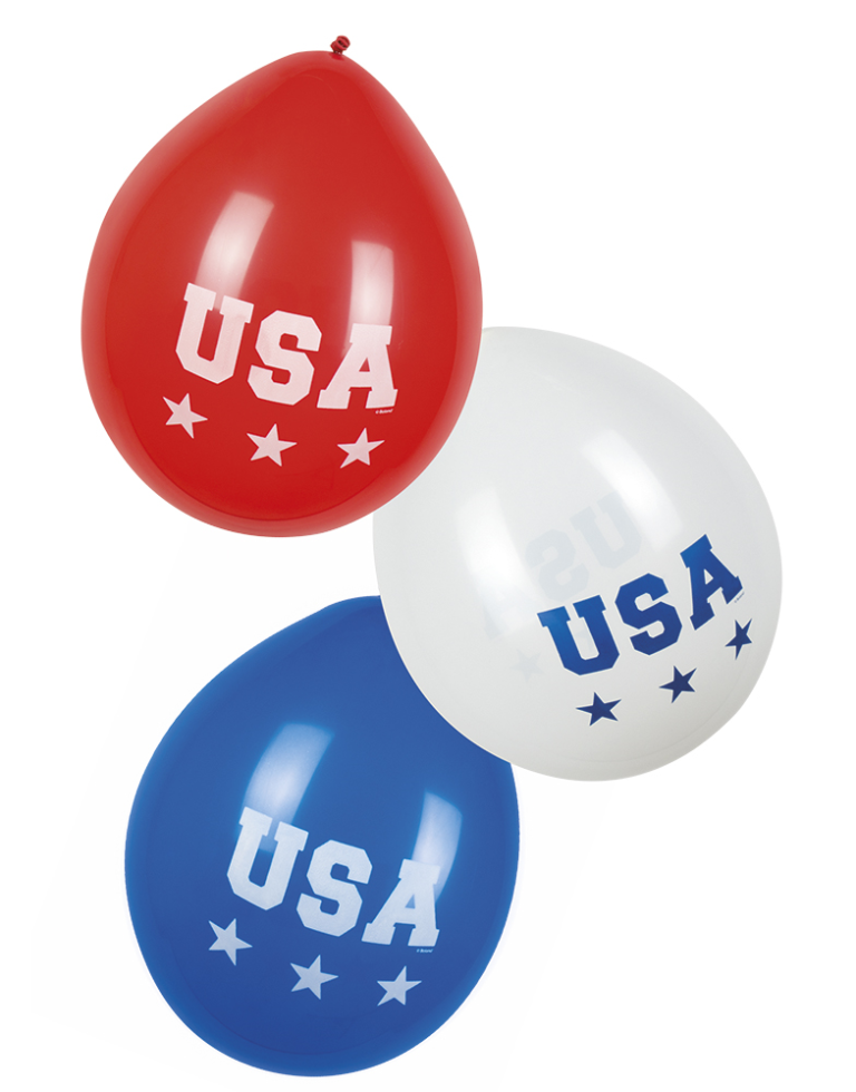 Ballonnen USA 6st