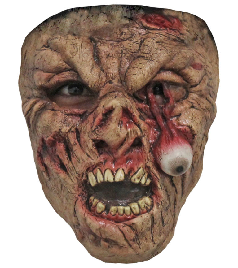 Ghoulish masker one eye zombie
