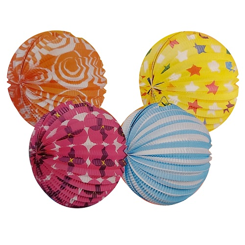 Lampion bol Fantasy fun 4 stuks