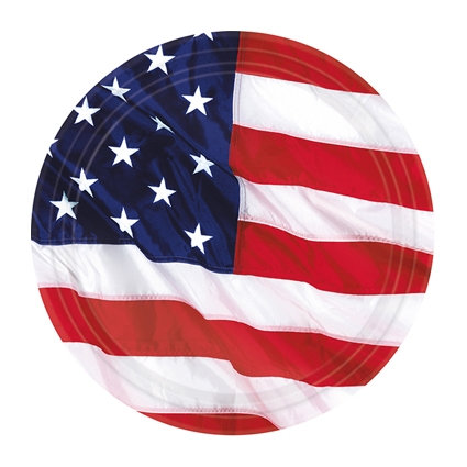 Bordjes Amerikaanse vlag 10st