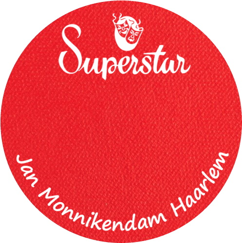 135 waterschmink Superstar intens rood