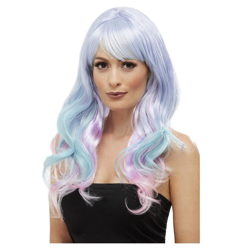 Fashion pruik pastel Wavy