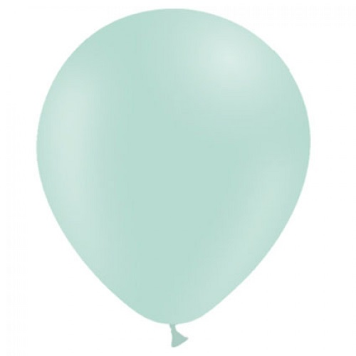 Ballonnen pastel groen MAT 50 stuks