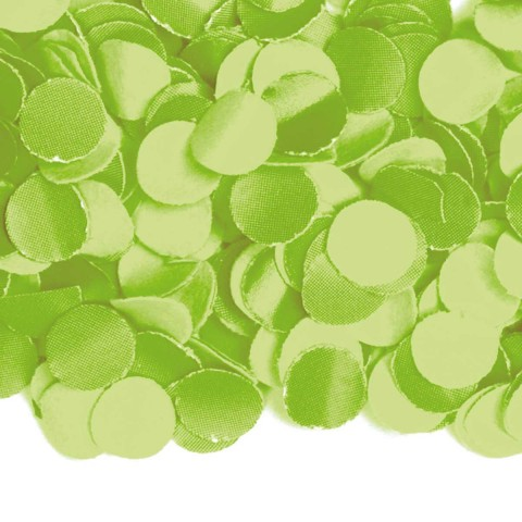 Confetti 100 gram licht groen
