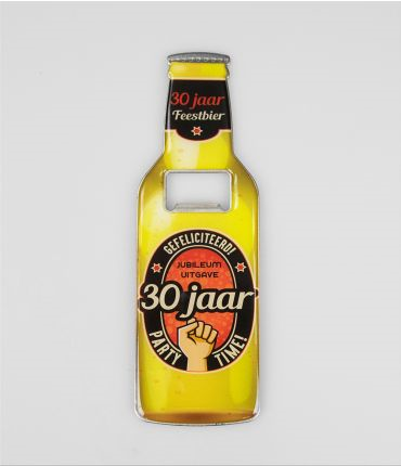 Bieropener 30 jaar