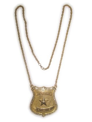 Ketting bling cop goud