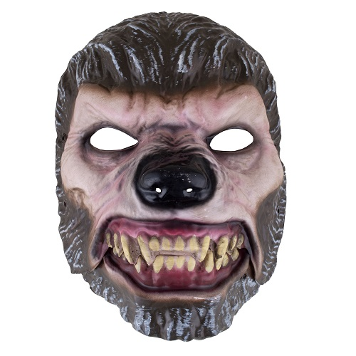 Masker weerwolf met beweegbare kaak