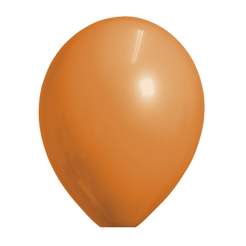 Ballonnen oranje standaard 10 stuks