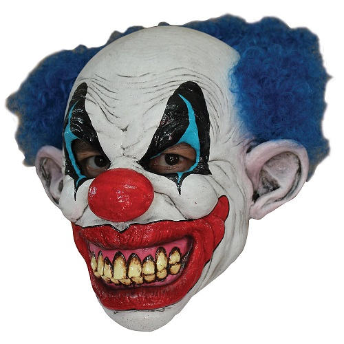 Ghoulish masker Puddles the Clown