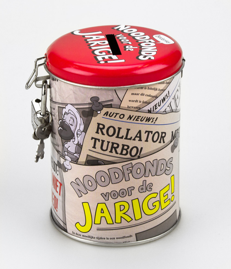 Spaarpot voor de jarige