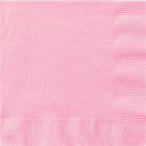 Servetten licht roze 'Lovely Pink'
