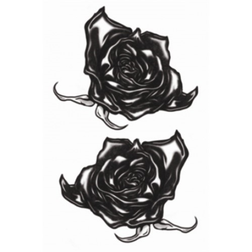 Tatoeage Goth Tattoo Black Roses