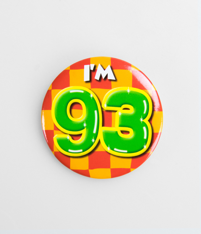 Button 93 jaar