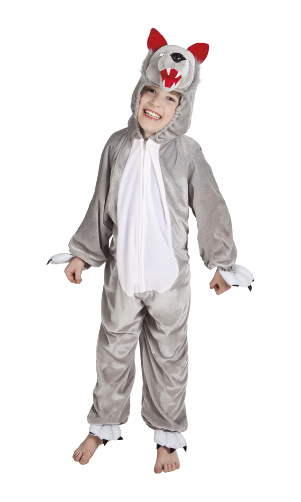 Kinderkostuum wolf 140cm
