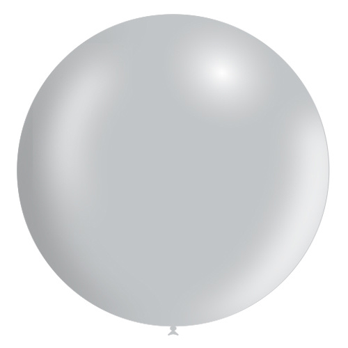 Reuze ballon zilver 92cm