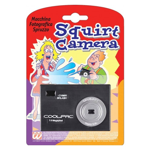 Waterspuit fop camera