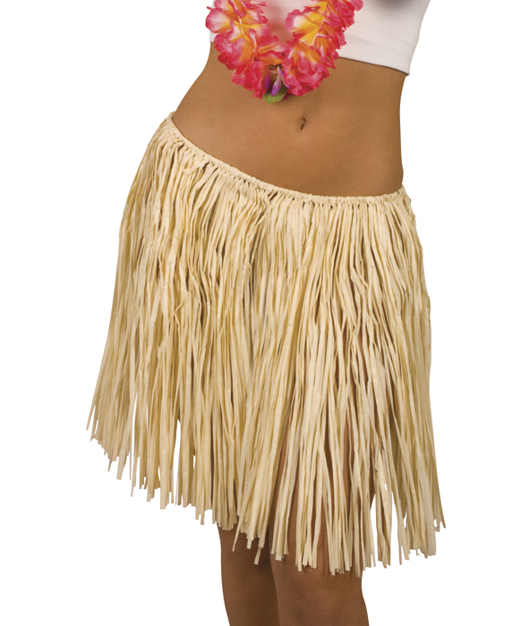 Hawaii rokje raffia 40cm