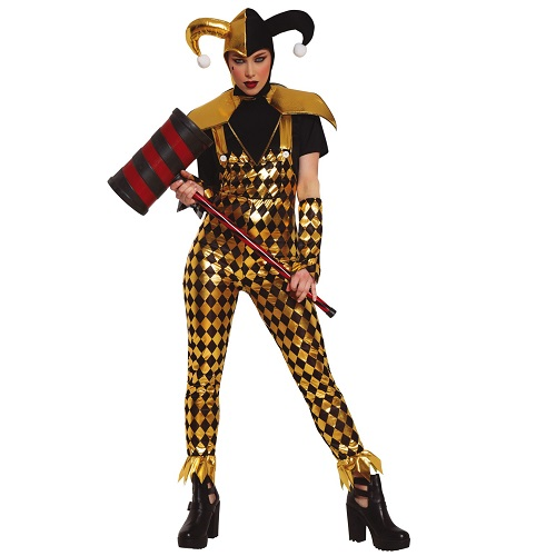 Harley Quinn gold kostuum