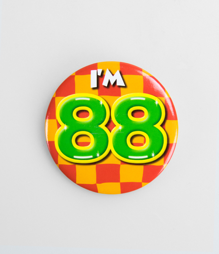 Button 88 jaar