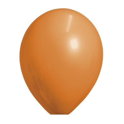 Ballonnen oranje standaard 100 stuks