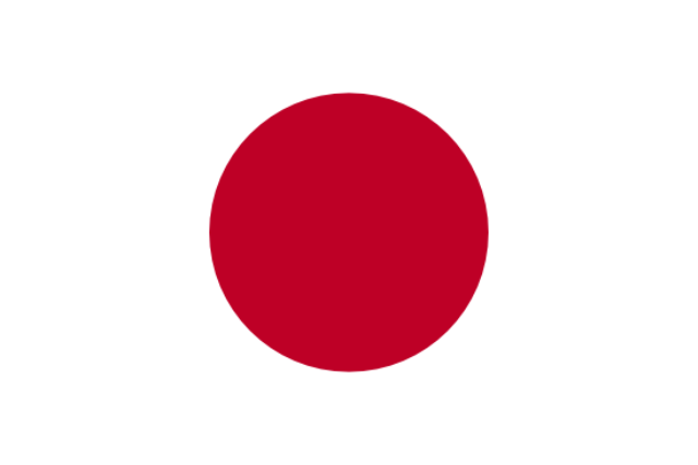 Vlag Japan 150x90cm