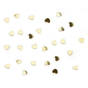 Confetti hart goud 15gr.