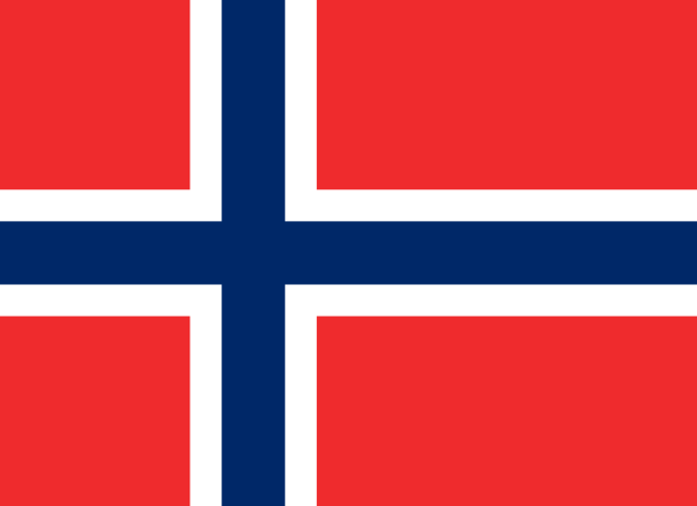 Vlag Noorwegen 150x90cm