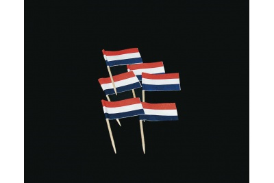 Cocktailprikkers vlag Nederland