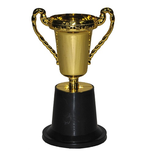 Trofee goud 14cm