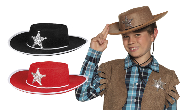Cowboyhoed sheriff kind