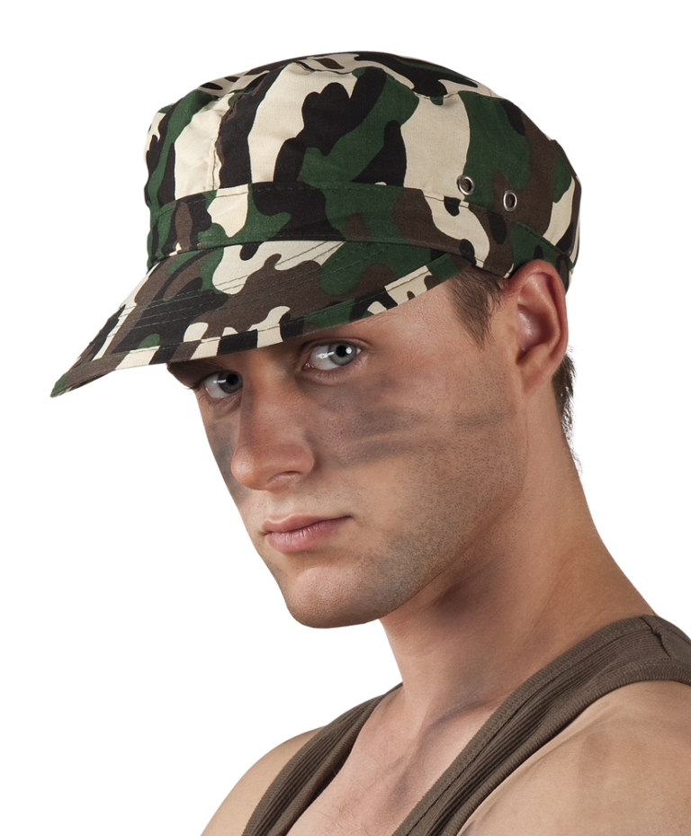 Camouflage pet soldaat