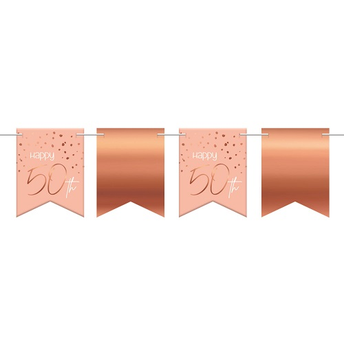 Vlaggenlijn Elegant Lush Blush 50 jaar 6m