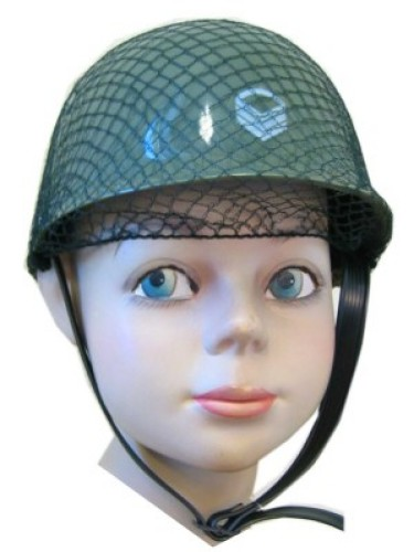 Soldaten helm plastic kind