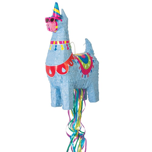 Pinata Lama blauw