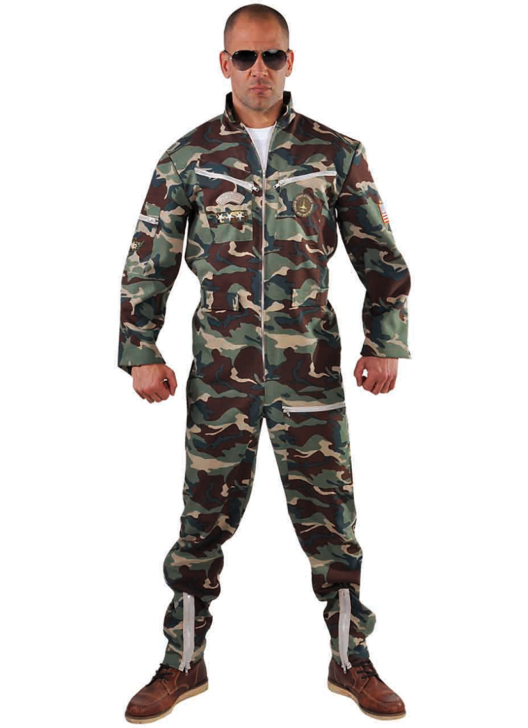 Straaljagerpiloot camouflage